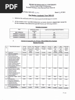 2021-22/273 Fee Notice: Academic Year 2021-22