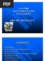 Art of Advocacy