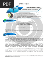 Earth Science Module 2