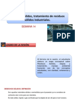 Semana 14 Residuos Solidos, Tratamiento