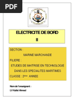 Cours Électricité de Bord II