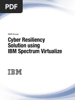 Cyber Resiliency Solution Using IBM Spectrum Virtualize