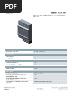 Data Sheet 6ES7231-5QA30-0XB0: General Information