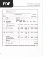 INVOICE - RA Bill 01