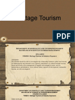 Heritage Tourism - CH1