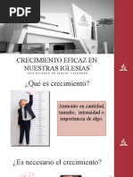 Seminario de Crecimiento Orgánico de La Iglesia, José Ricardo de Pablos Calderón