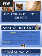 Readings in Philippine History Lesson 1