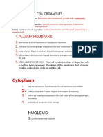 Cytoplasm 2.: Cell Organelles