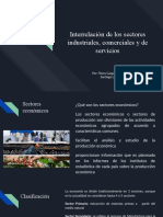 1.4 Interrelación de Los Sectores Industriales, Comerciales y de Servicios