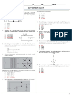 Prova - Eletrõnica Básica - 1a Etapa - Dia - Com Gabarito