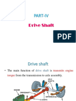 Part-Iv: Drive Shaft