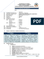 Silabo de Geometria Descriptiva