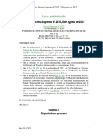 Bolivia: Decreto Supremo #2476, 5 de Agosto de 2015: Lexivox, Portal Jurídico Libre