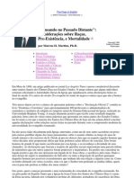 Considerações Sobre Raças, Pre-Existência, e Mortalidade Por Marcus H. Martins, PH.D