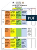 Weekly Home Learning Plan For (: Grade 9 Mariano Ponce Wlas 1 & 2