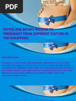 Myths and Beliefs Related To Pregnancy From Different Culture in The Philippines