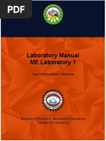 Laboratory Manual ME Lab 1 - ME112