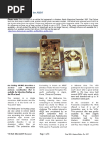 VK3MZ 80M Receiver For ARDF