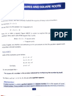 Squares and Square Roots Chapter Class Viii