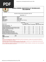 Kamla Nehru Institute of Technology, Sultanpur: Odd Semester - 3