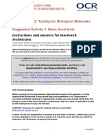 Pag Activity Biology Testing For Biological Molecules Suggestion 1