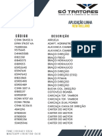 Lista de Itens