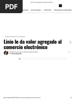 Linio Le Da Valor Agregado Al Comercio Electrónico