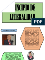 Principio de Literalidad