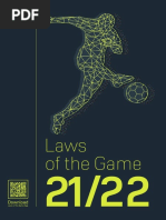 Laws of The Game 2021 22