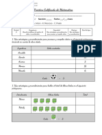 Práctica Calificada de Matemática - 3