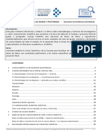 GUÍA PARA TRABAJO Y PROYECTO FINAL eRECURSOS CRAI-UNIBE