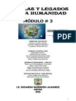 Módulo#3 Séptimo Humanidades Sociales Castellano Inglés Ética Religión