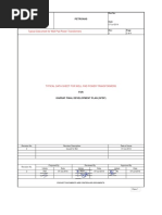 Typical Data Sheet For Well Pad Power Transformer