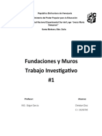 Fundaciones y Muros Trabajo 1