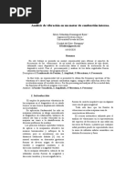 Analisis de Vibracion en Un Motor de Combustion Interna