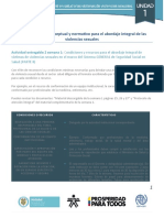 Unidad 1. Marco Conceptual y Normativo para El Abordaje Integral de Las Violencias Sexuales