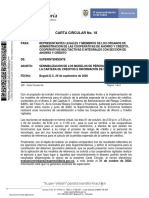 Carta Circular 18 de 2020 Sensibilizacion Modelos de Referencia