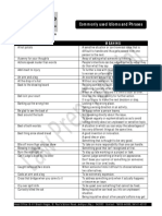 Commonly Used Idioms & Phrases For CLAT