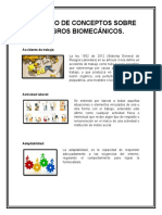 Glosario de Conceptos Sobre Peligro Biomecanico.