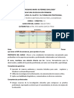 2021 Planeación Del Curso Sujeto