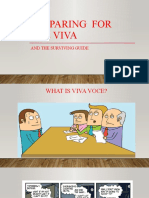 Preparing For The Viva: and The Surviving Guide