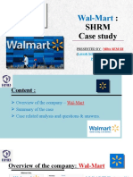 Walmart Case Study SHRM