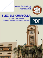 Flexible Curricula B.Tech 2019 Onwards v2