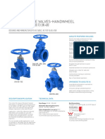 Auslite Iii Gate Valves-Handwheel: Resilient Seated - DN 80 To DN 400