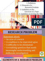 Chap 2 PPT Lec MoR - The Research Problem