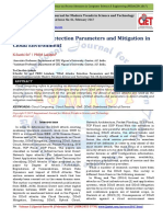 Ddos Attacks, Detection Parameters and Mitigation in Cloud Environment