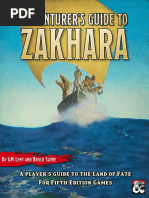 Adventurer's Guide To Zakhara (Al Qadim and Forgotten Realms Player's Guide)