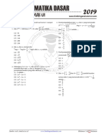 Matematika Dasar SIMAK UI 2019 - Bimbingan Alumni UI