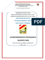 Acompañamiento Pedagogico