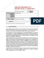 Práctica de Laboratorio No 3 Control de Procesos